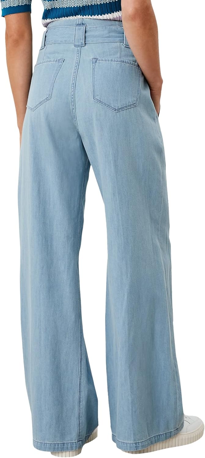 s.Oliver Damen Hose 38W / 32L Blau 52y2, 38W / 32L Blau 52y2