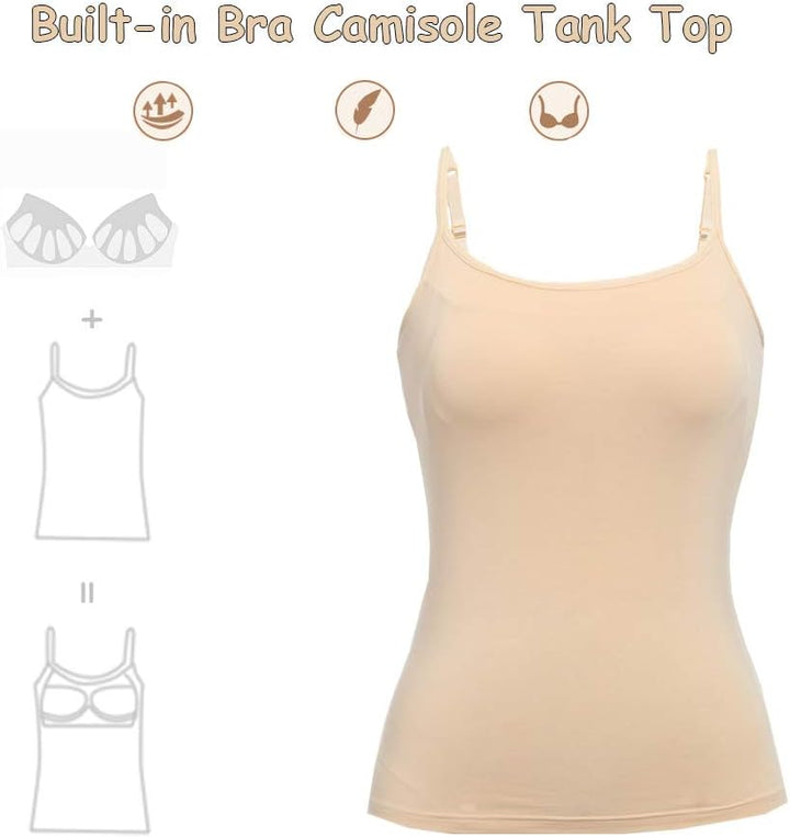 STARBILD Damen Unterhemd, S-4XL L Beige, L Beige