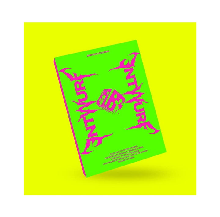 JYP Entertainment - ENTWURF [Light ver.] 2nd Single Album+Folded Poster, JYPK1480