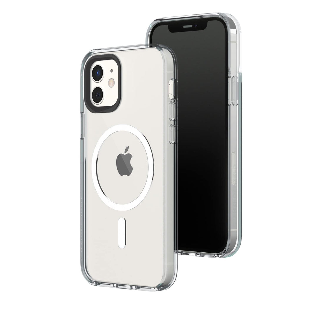RhinoShield Clear Case kompatibel mit MagSafe für [iPhone 12/12 Pro]|Überragende Magnetstärke, Vergi