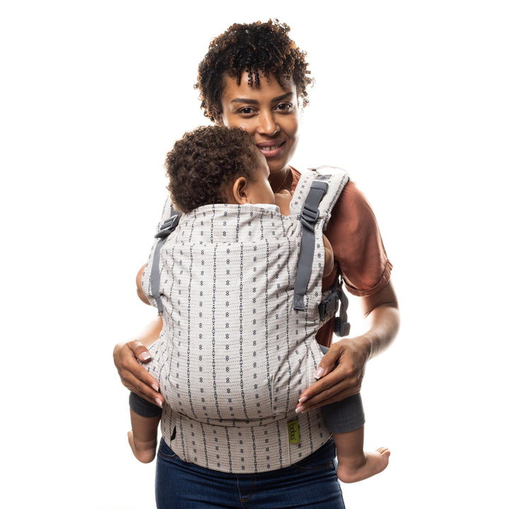 Boba X Babytrage Neugeborene ab Geburt - 2 Tragepositionen Mit Blick zum Baby und als Rucksack Kinde
