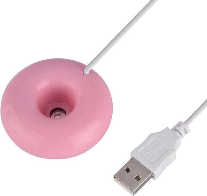 Eboxer Tragbarer Mini-Donut-förmiger USB-Zerstäubungsspray-Luftbefeuchter USB Luftbefeuchter für Hom