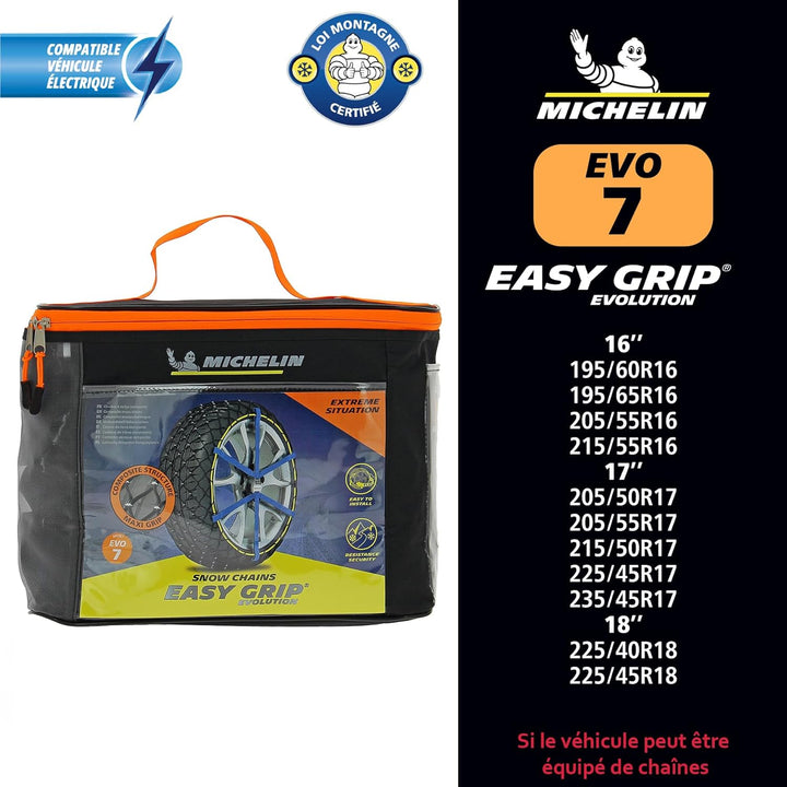 MICHELIN 008307 Easy Grip Evolution Schneekette Composite EVO