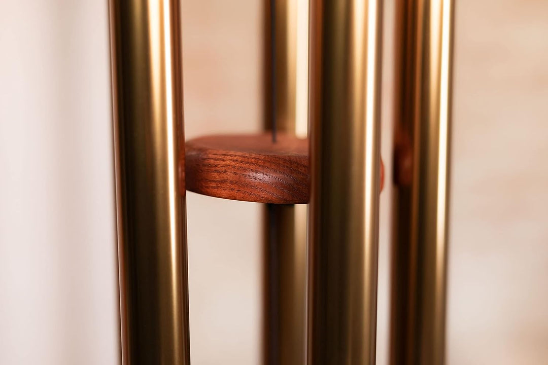 Sonic Energy Tree of Life Meditation Chime – Windspiel mit 5 Klangstäben (432 Hz) – für Garten u. En