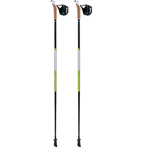 Swix CT4 Nordic Walking Stock Lime Carbon Tech mit Just Go Sport Spitze 1 Paar 130cm