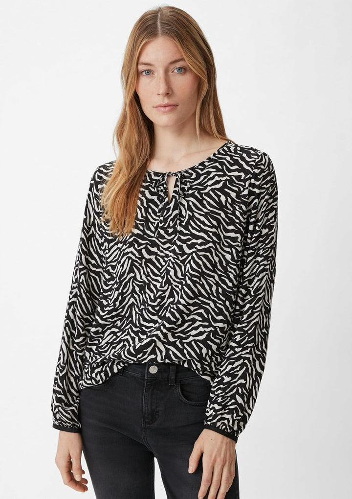 Comma Damen Bluse 34 99b0, 34 99b0