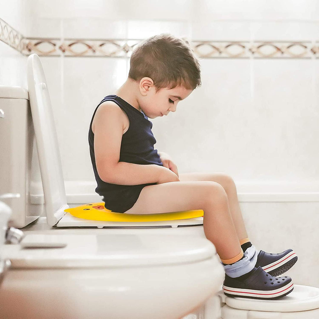 WC-Sitzbezug, Reise-Toilettensitz, faltbar, rutschfeste Silikon-Pads, tragbar, wiederverwendbar, für