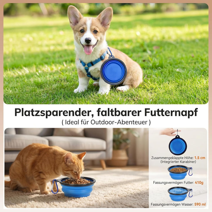 Morpilot Katzentransportbox für grosse Katzen und Welpen Katzenbox Hundetasche mit Sicherheit Reissv