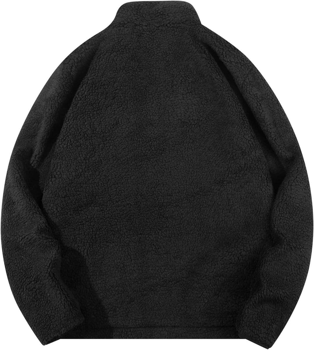 KuschelFleece Pullover für Herren Sweatshirt mit Teddyfell Kuschelpulli Flauschig Teddyfleece Kapuze