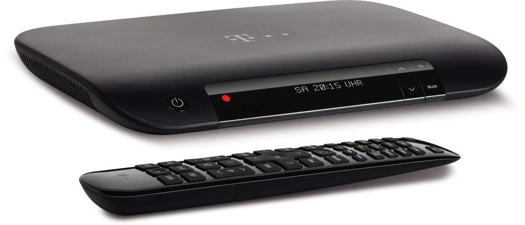 Telekom Media Receiver 401 schwarz mit 500 GB Festplatte Entertain UHD TV