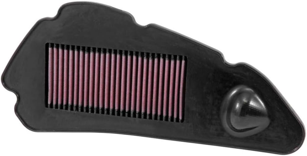 K&N HA-1513 Motorrad Tauschluftfilter, Rot