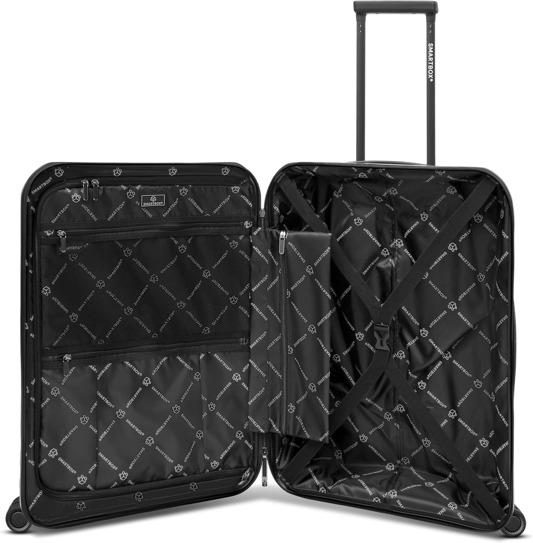 SMARTBOX Hartschalen Koffer-Set 3-teilig | aus hochwertigem, robusten und leichtem Polypropylen Mate
