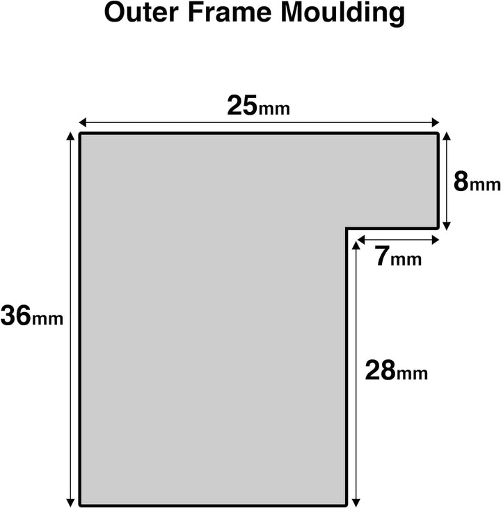 Vivarti DIY Junior 3D-Bilderrahmen für Sport-Shirts, 50 x 70 cm, schwarzer Rahmen, schwarzes Passepa