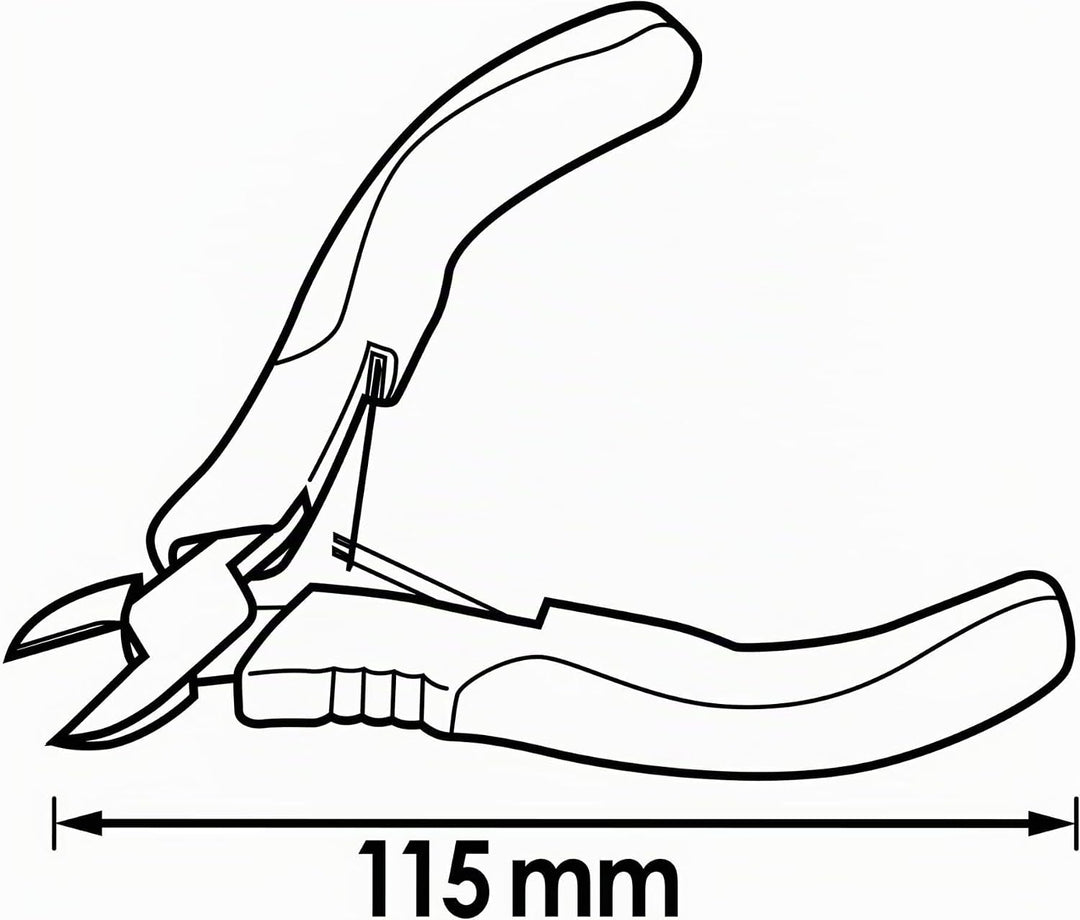Vigor Zündkerzenzange (mit Doppelgelenk, 13 mm) V5494, 13