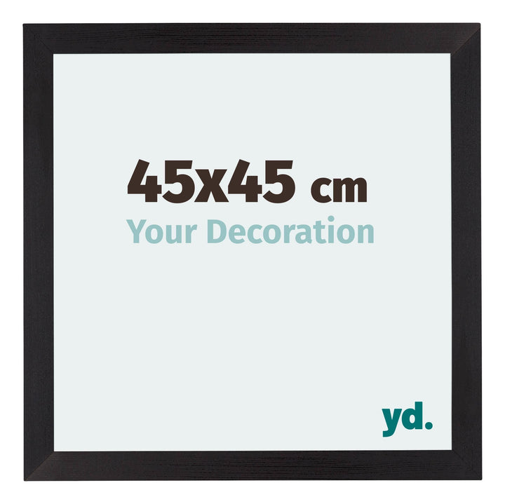 yd. Your Decoration - Bilderrahmen 45x45 cm - Bilderrahmen aus MDF mit Acrylglas - Antireflex - Ausg