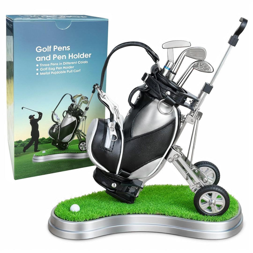 10L0L Golf-Stifthalter mit 3 Stiften für Golfschläger – einzigartiges Geschenk für Golffans und Koll
