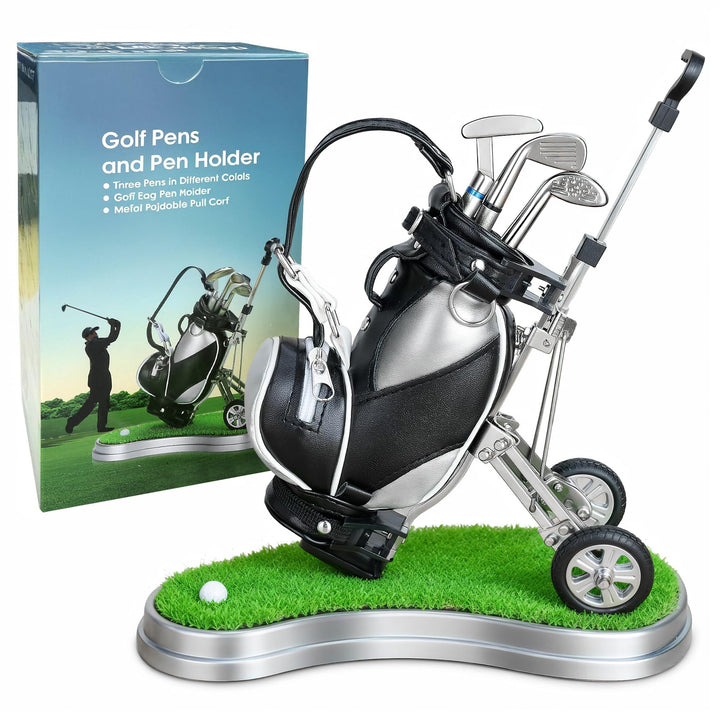 10L0L Golf-Stifthalter mit 3 Stiften für Golfschläger – einzigartiges Geschenk für Golffans und Koll