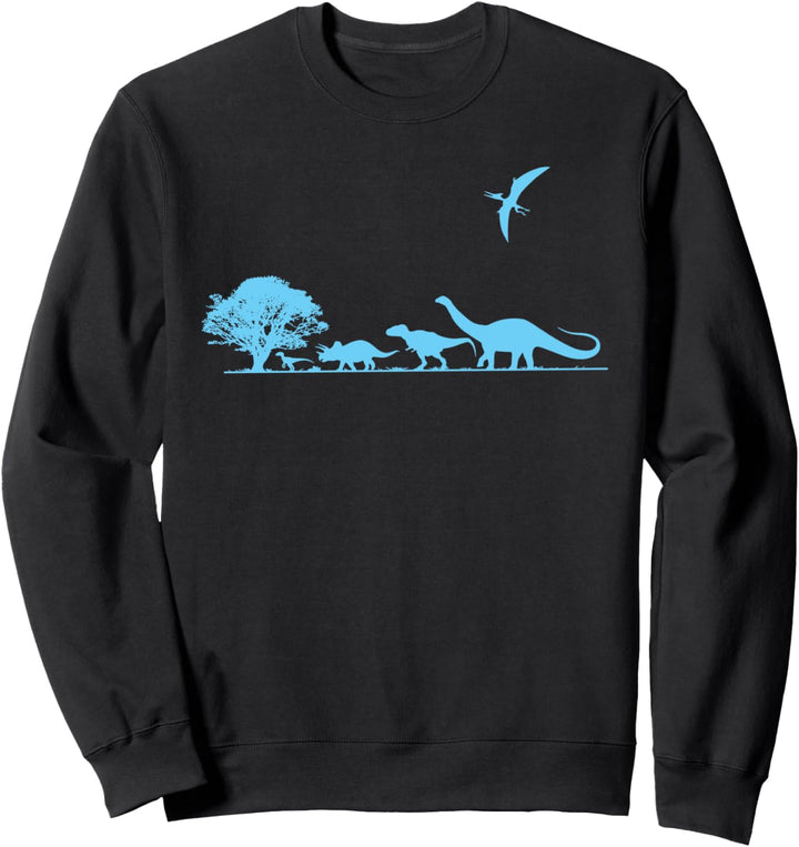Dinosaurier-T-Shirt, prähistorisches Dinosaurier-T-Shirt für Kinder und Jungen und Erwachsene Sweats