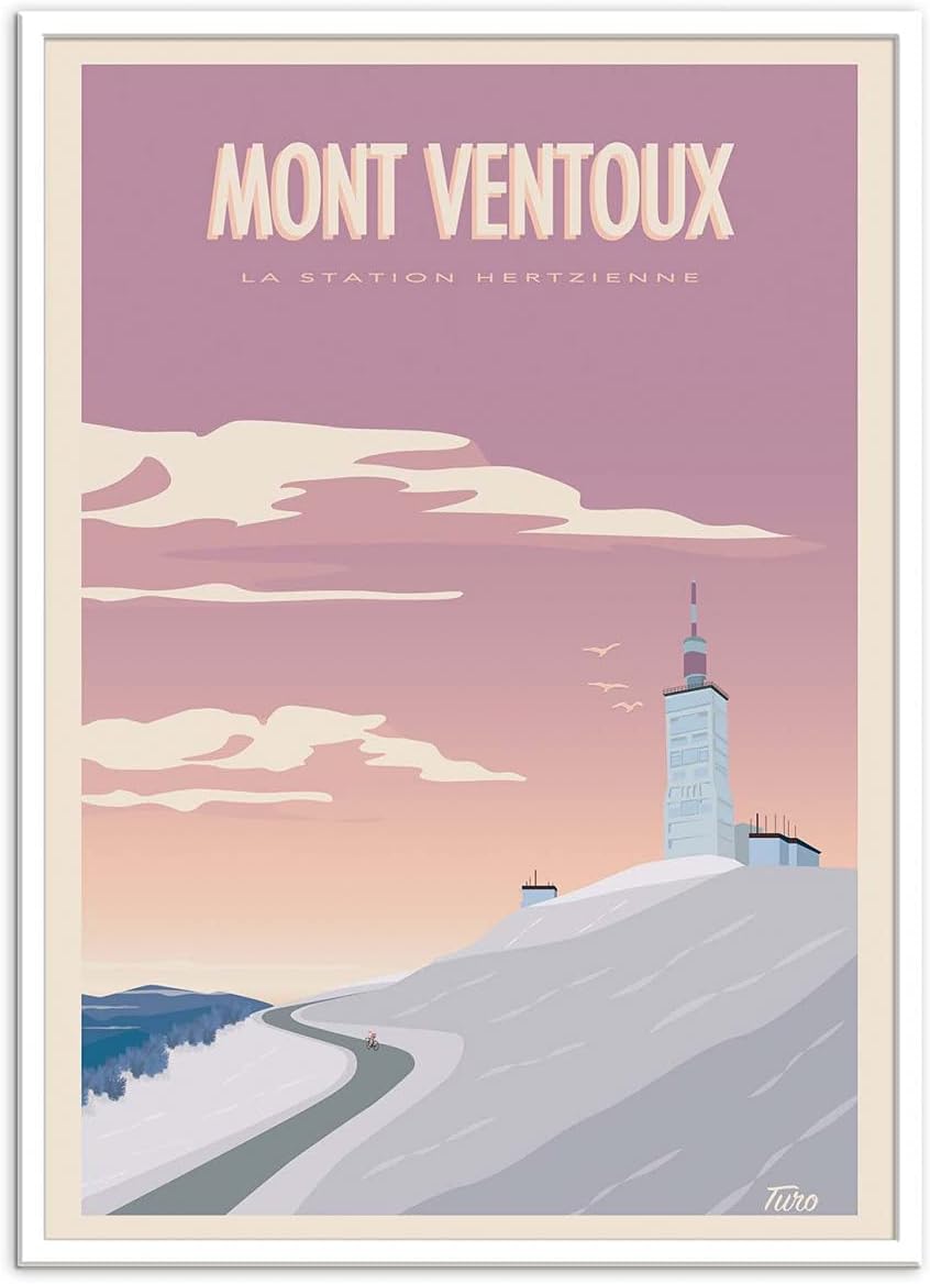 Wall Editions Art-Poster - Mont Ventoux - Turo