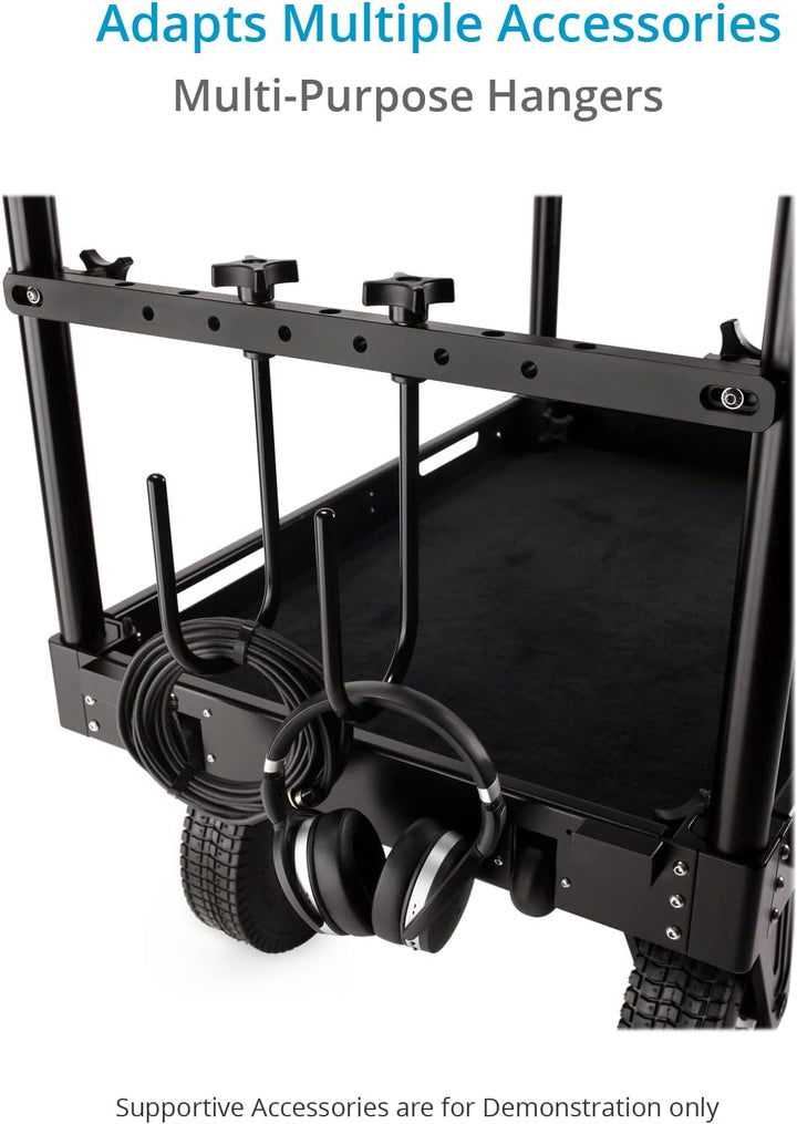 PROAIM Cable Holder Hooks/Hangers for Camera Carts | Helps Organizing Cables/Headphones/Bags/Accesso