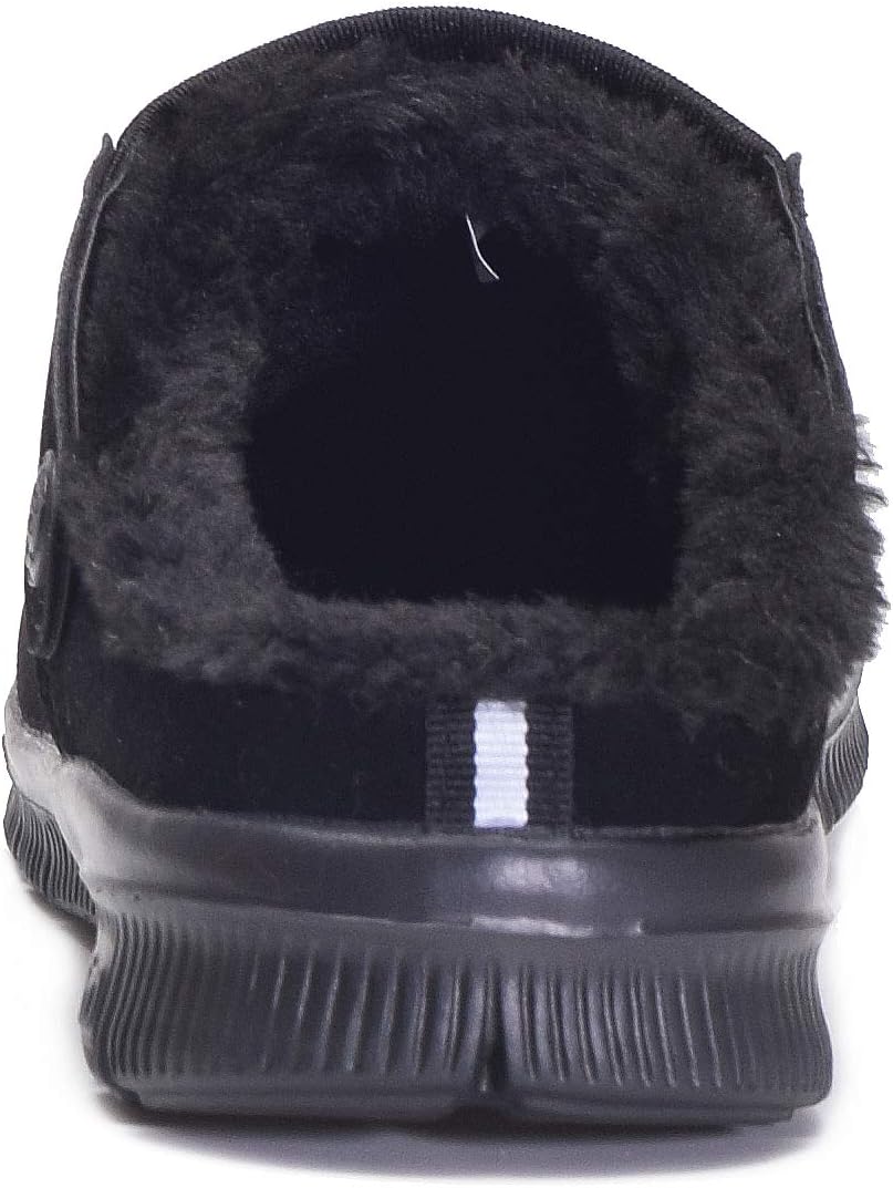 Eagsouni Clogs Hausschuhe Herren Damen Winter Gartenschuhe Haus Pantoffeln Warme Plüsch Gefüttert Ga