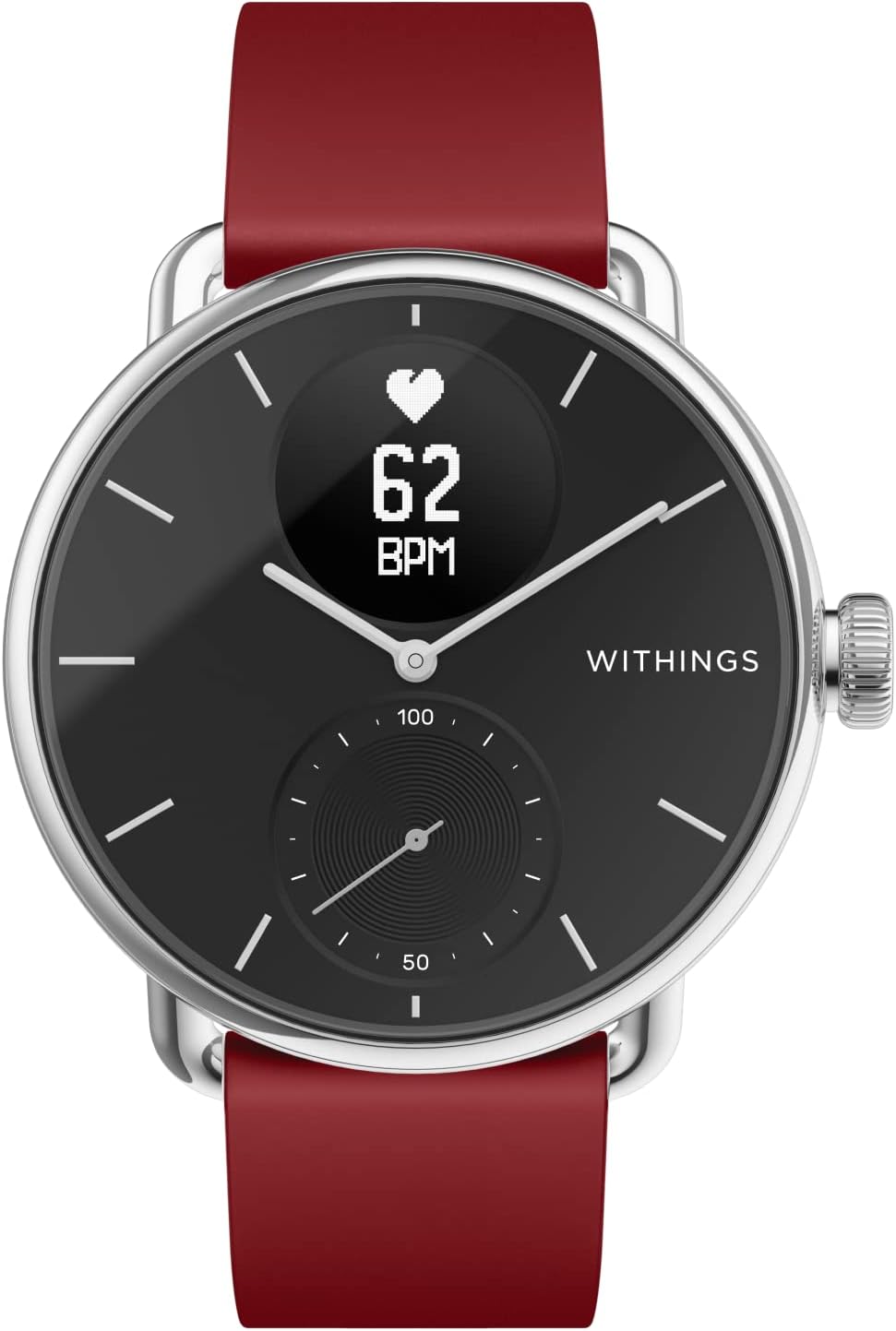 WITHINGS - Premium Sport-Armband aus Fluorelastomer für Steel HR, HR Sport, Move ECG, Move und Scanw