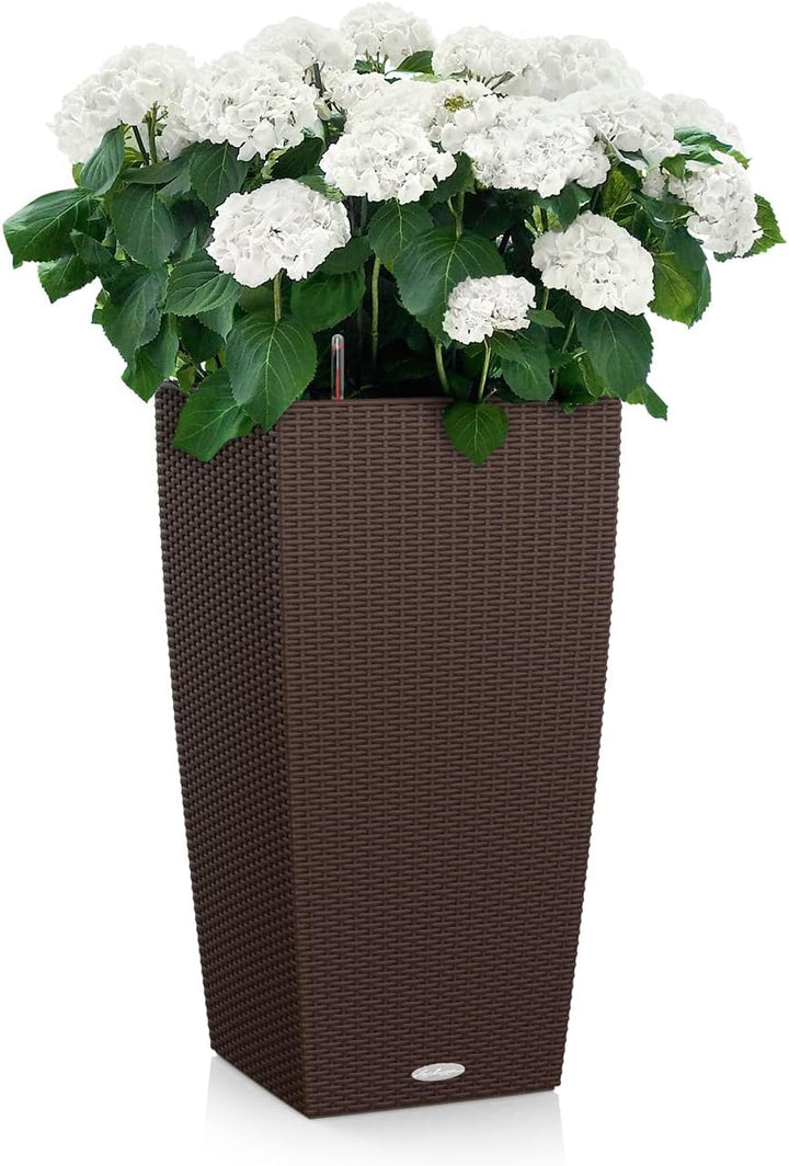 LECHUZA CUBICO Cottage 30 mokka 15225 29.5x29.5x56.5 cm Mokka, 29.5x29.5x56.5 cm Mokka
