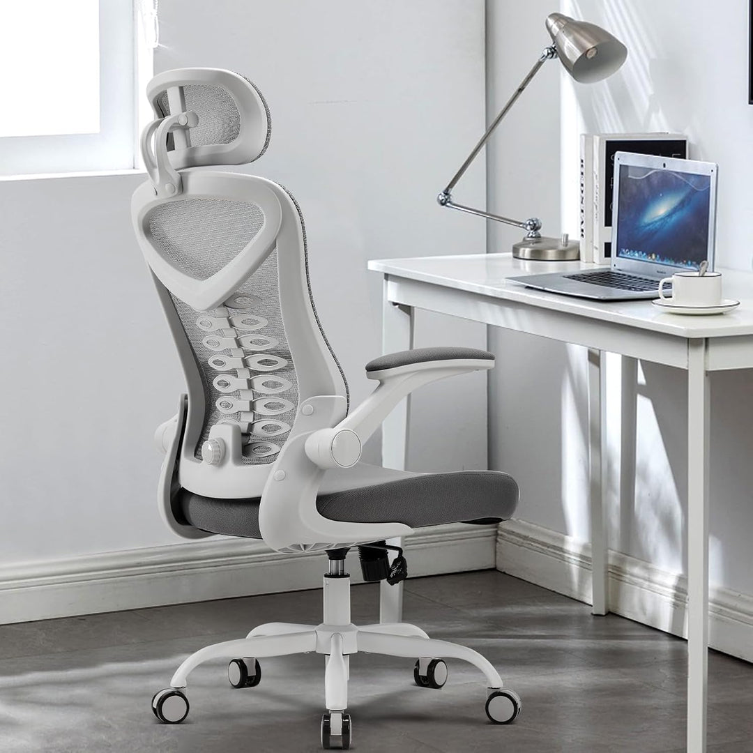 Bürostuhl Ergonomischer Computer-Verstellbarer Schreibtischstuhl, verstellbare Lendenwirbelstütze mi