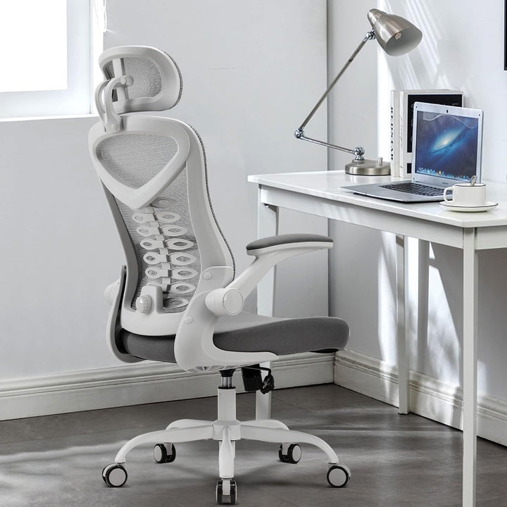 Bürostuhl Ergonomischer Computer-Verstellbarer Schreibtischstuhl, verstellbare Lendenwirbelstütze mi