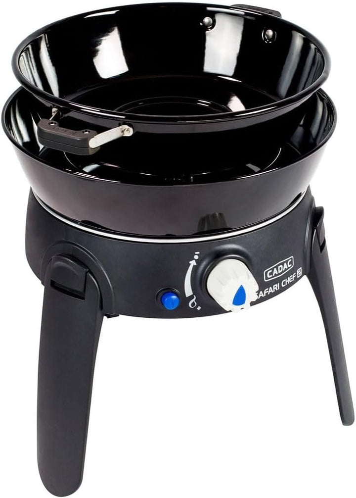 CADAC - Safari Chef 30 HP - Stahl - Alumimium - Kunststoff - Gas Barbecue, 30 HP