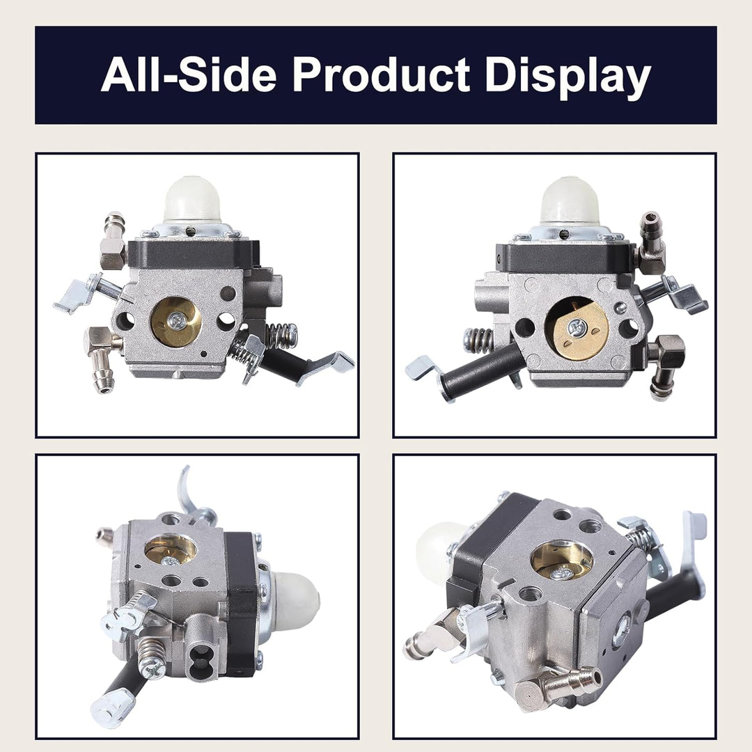 Gubeter Vergaser-Kit, für Wacker Bs50-2 Bs50-2I Bs60-2 Bs60-2I Bs70-2I Motor, für Walbro HDA 242, HD
