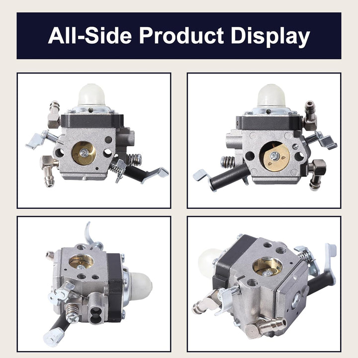 Gubeter Vergaser-Kit, für Wacker Bs50-2 Bs50-2I Bs60-2 Bs60-2I Bs70-2I Motor, für Walbro HDA 242, HD