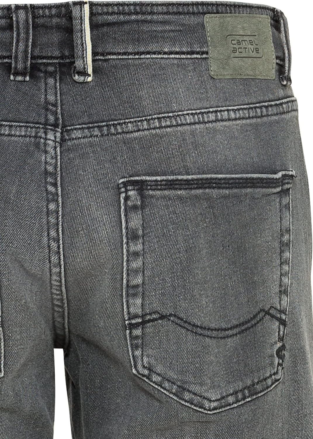 camel active Herren Jeans 30W / 34L Dunkelgrau, 30W / 34L Dunkelgrau