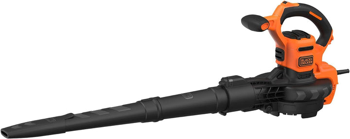 Black+Decker 3-in-1 Elektro-Laubsauger / Laubbläser BEBLV301 (3.000 Watt, mit Häcksler + aufsteckbar