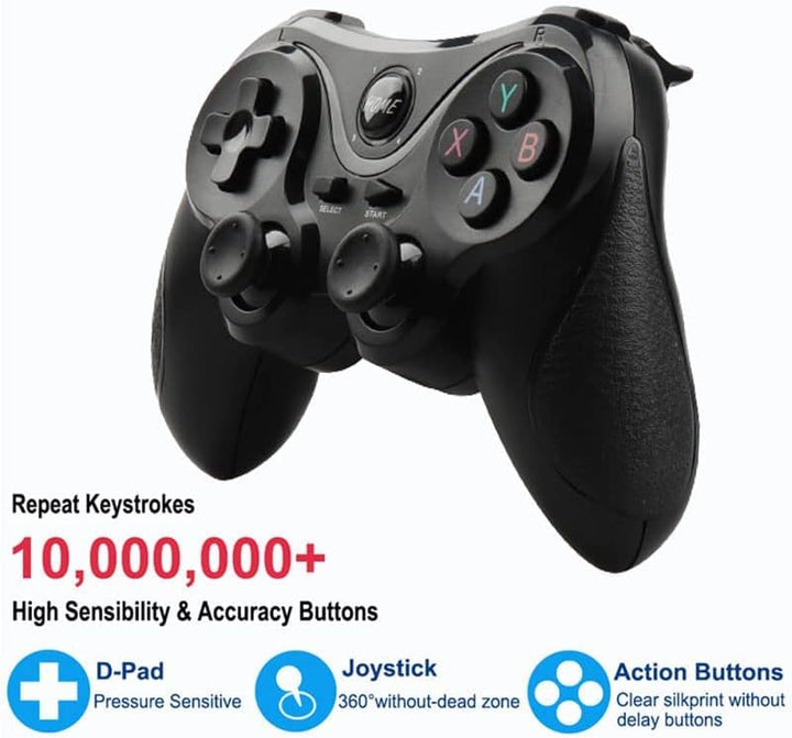 Megadream Android Controller Bluetooth, Wireless Key Mapping Gamepad Joystick für PUBG & COD & mehr,
