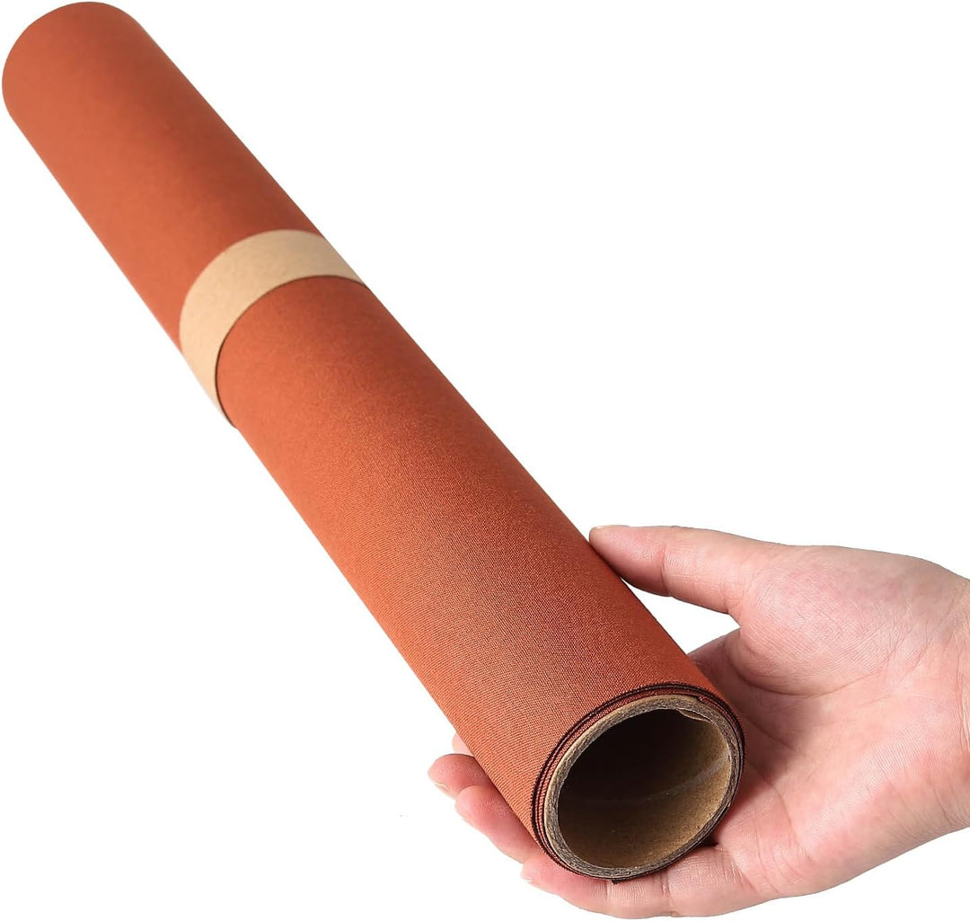 Wooqu Buchtuch, Stoffoberfläche und Papierrückseite, langlebig, stark, 43,2 x 73,7 cm, zum Buchbinde