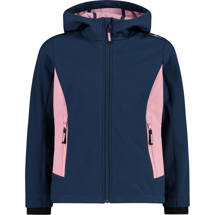 CMP Unisex Kinder Softshelljacke für Kinder Jacke (1er Pack) 140 Blau, 140 Blau