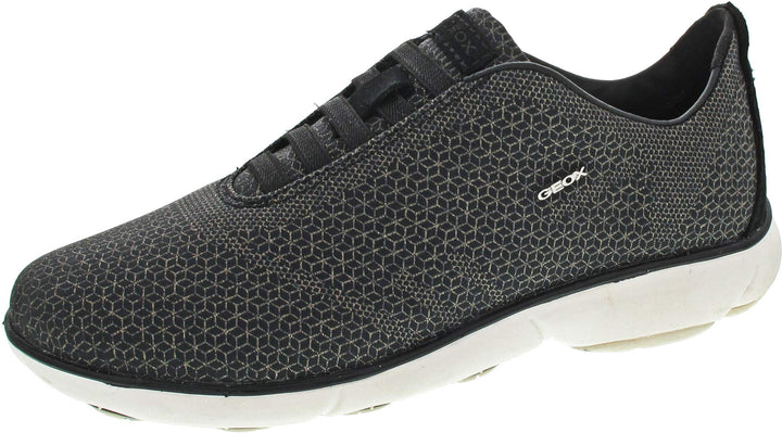 Geox Mädchen D Nebula E Sneakers 36 EU Black Gun, 36 EU Black Gun