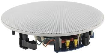 ChiliTec Einbaulautsprecher Lautsprecher CTE-30W für Decke Wand 2-Wege 80Watt High End Rund 234x60mm