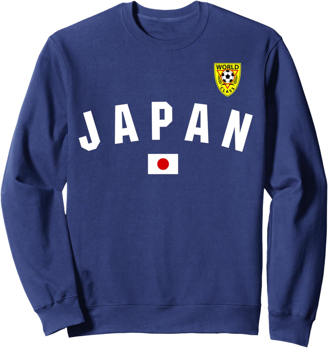 Japan Flag World Class Soccer Jersey Sweatshirt