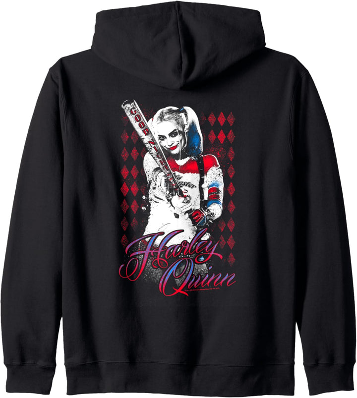 Suicide Squad Harley Quinn Bat Kapuzenjacke