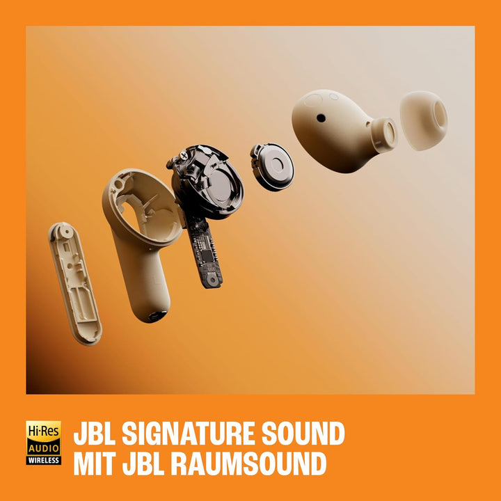 JBL Live Beam 4, Kabellose Noise-Cancelling-Ohrhörer, Hi-Res Audio, Smart Charging Case, Bluetooth,