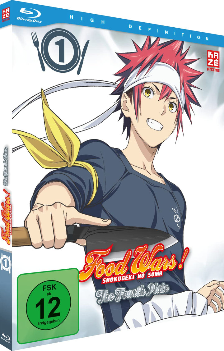 Food Wars! The Fourth Plate - Staffel 4 - Vol.1 - [Blu-ray], Blu-ray