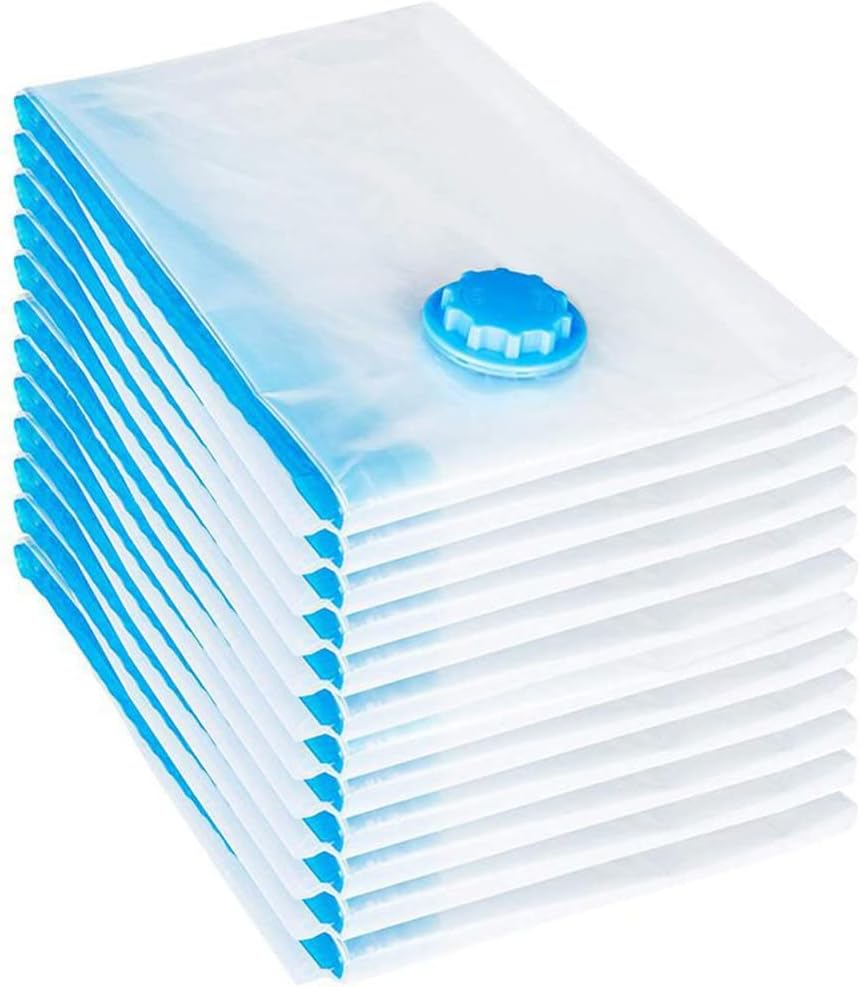 Vakuumbeutel für Kleidung – 10 STK 30 x 40 cm Wiederverwendbare Kleidungs Aufbewahrungsbeutel Vakuum