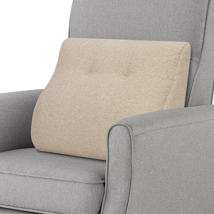 GOFORIT Ergonomisches Rückenkissen für Sofa &amp; Sessel - Zweilagiges Memory-Schaum Lendenkissen mit fe