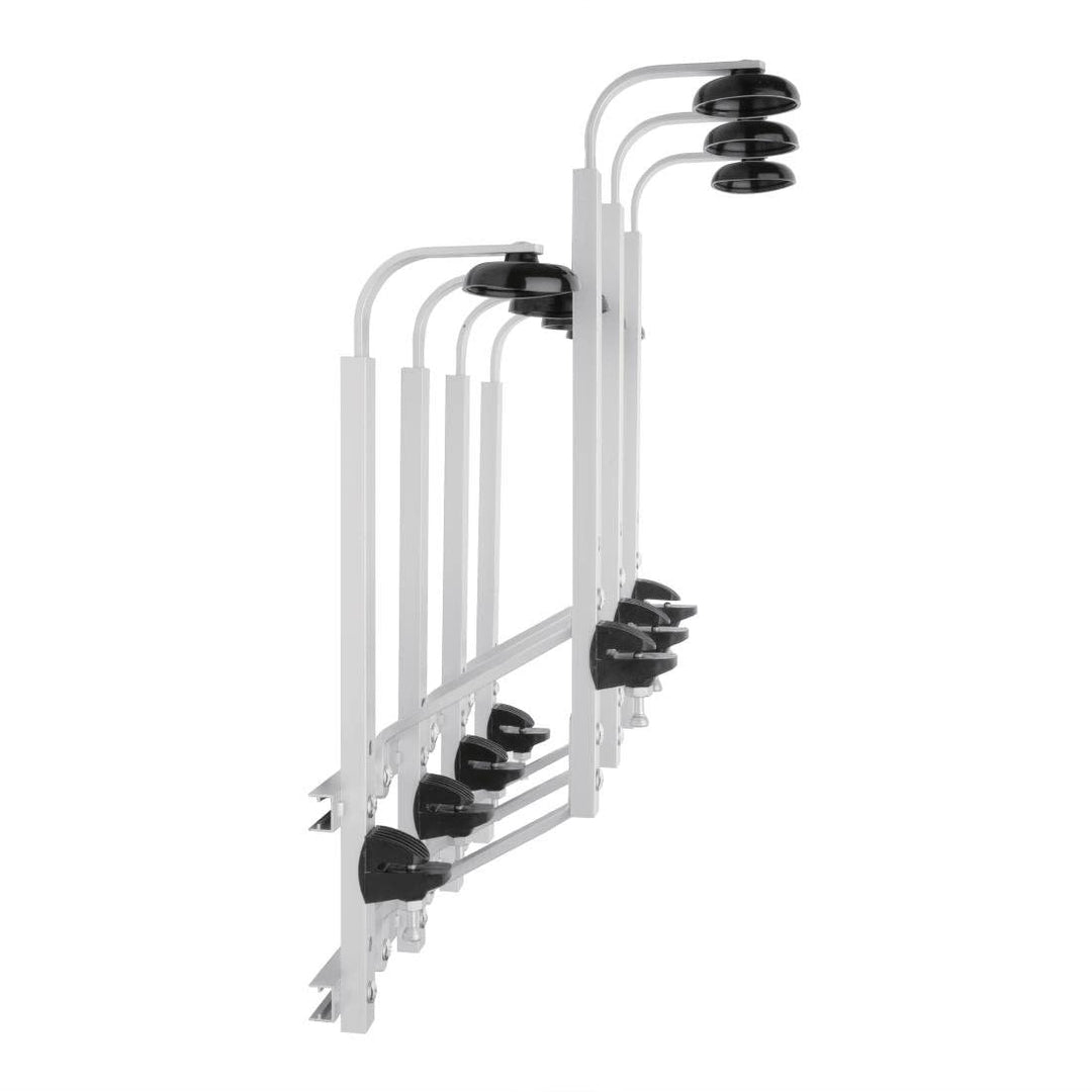 Olympia Flaschenhalter für Wandmontage 7 Flaschen 210(H)x 340(W)x 400(D)mm, 210(H)x 340(W)x 400(D)mm