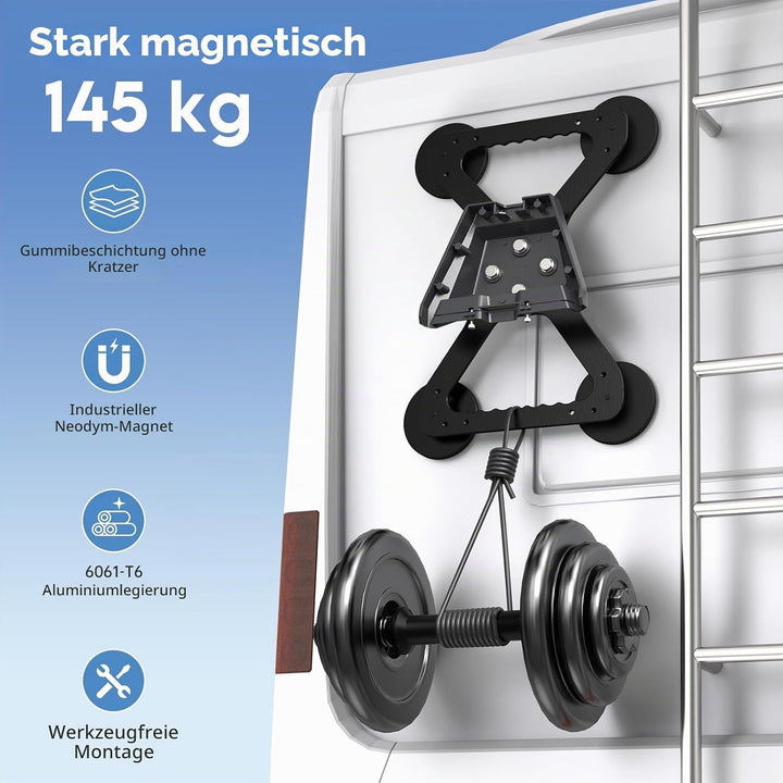 Starlink Magnetische für Starlink Gen 3 / Standard 4 / 4X / Enterprise (V4), 145kg Heavy Duty Magnet