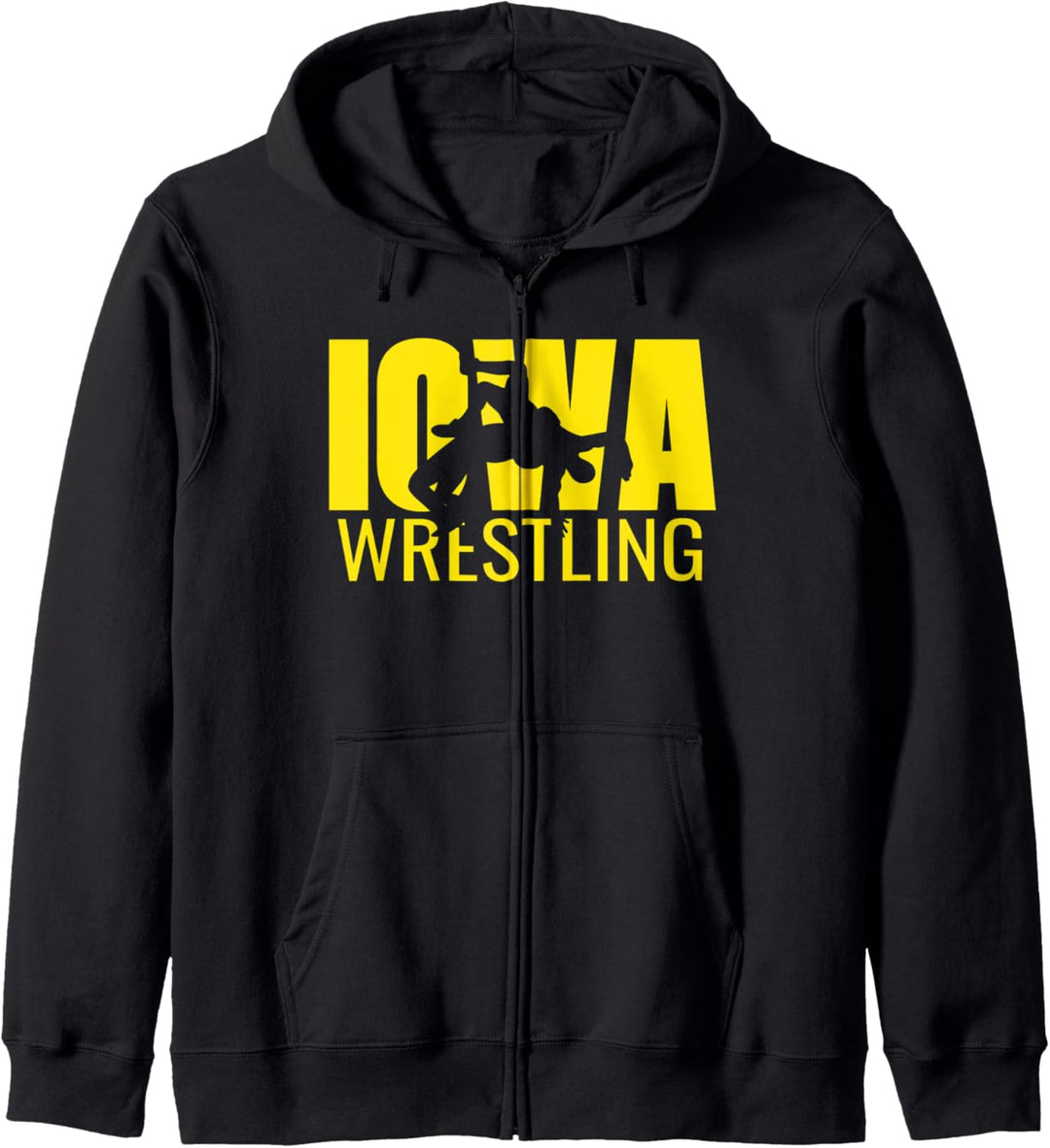 Iowa Wrestling Freestyle Wrestler Gift The Hawkeye State Kapuzenjacke