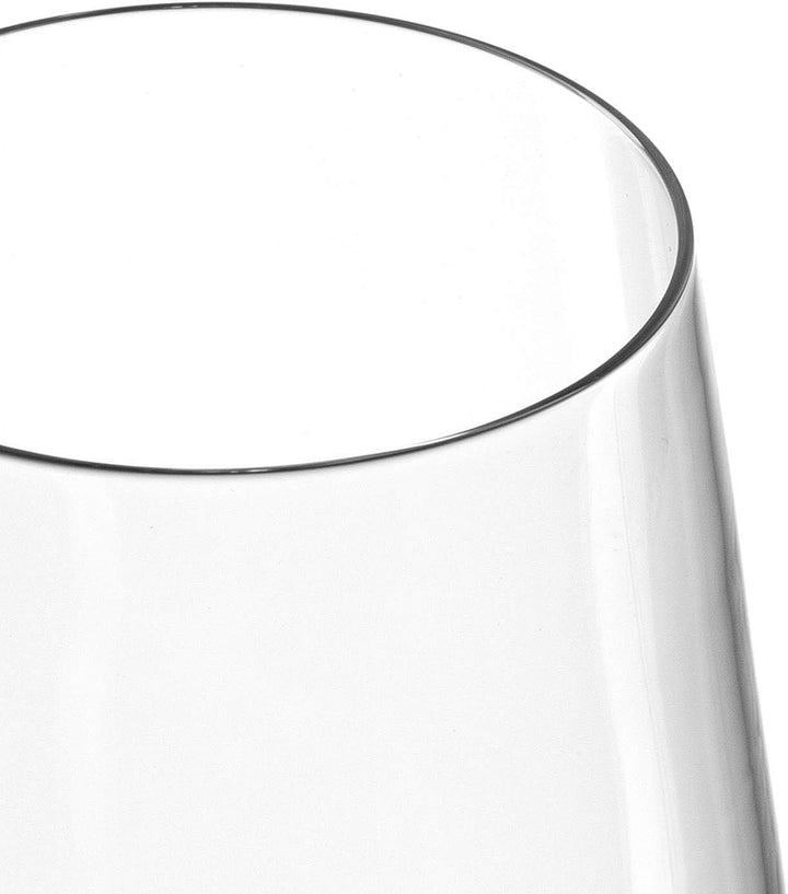 Leonardo Ciao+ Bier-Glas, Bier-Tulpe mit gezogenem Stiel, spülmaschinenfeste Bier-Gläser, 6er Set, 3