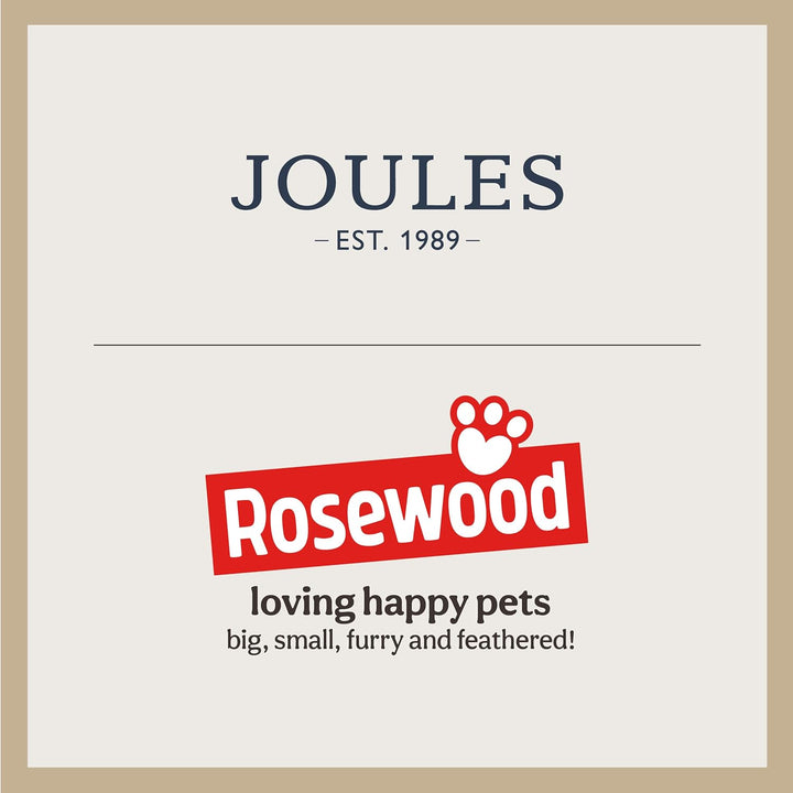 Rosewood x Joules Henson Check Packaway Jacke für Hunde, klein, waschbar, leicht und tragbar, wasser